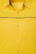 California Forever Men's Short Sleeve Shirt Yellow AV99021-1355
