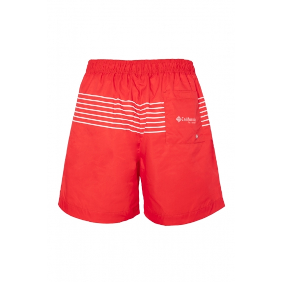 California Forever Red Striped Men's Shorts SH94011-1004