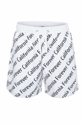 California Forever White Herren Shorts SH94011-1001