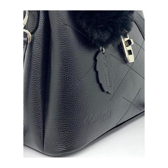 California Forever Black Women's Leather Bag BG96021-2828