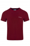 California Forever T-Shirt Homme Claret Rouge TS93011-8000